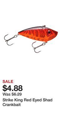 Cabela's Strike king red eyed shad crankbait offer