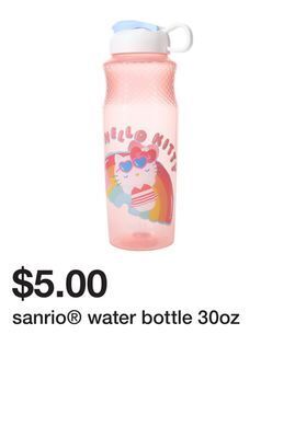 Five Below Sanrio® water bottle 30oz offer