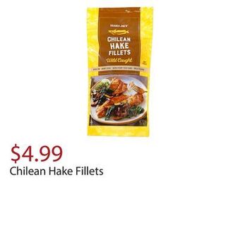 Trader Joe's Chilean hake fillets offer