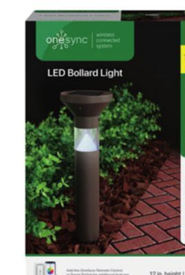 Ace Hardware Feit electric onesync solar led bollard light offer