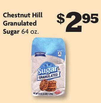 Family Dollar Chestnut hill granulated sugar offer
