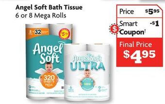 Family Dollar Angel soft bath tissue offer