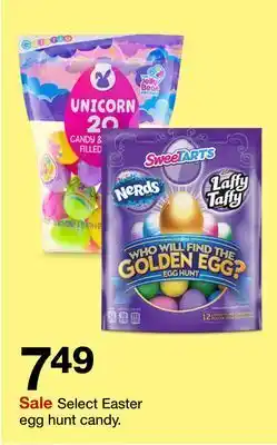 Target Select easter egg hunt candy offer