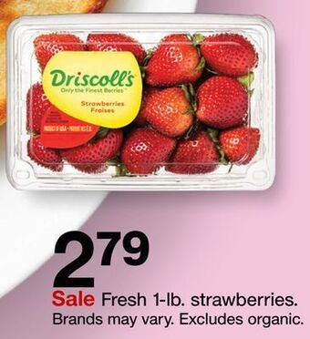Target Fresh 1-lb. strawberries offer