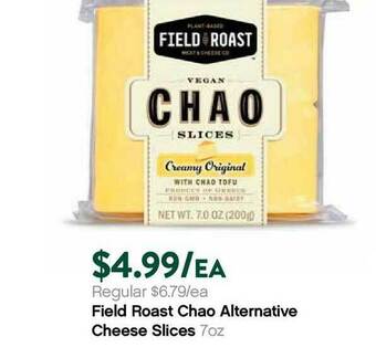 Plum Market Field Roast Chao Alternative Cheese Slices offer
