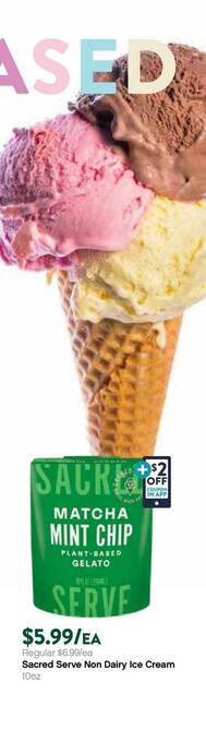 Sacred Serve Non Dairy Ice Cream