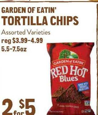 New Seasons Market Garden Of Eatin' Tortilla Chips offer