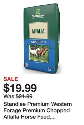 Tractor Supply Company Standlee premium western forage premium chopped alfalfa horse feed, 17 in. x 26 in. x 9.5 in. offer