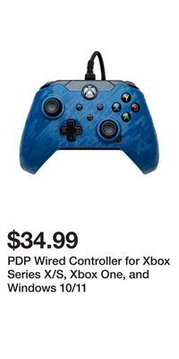 Game Stop Pdp wired controller for xbox series x/s, xbox one, and windows 10/11 offer