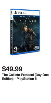 Game Stop The callisto protocol (day one edition) - playstation 5 offer
