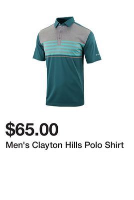 Belk Men's clayton hills polo shirt offer