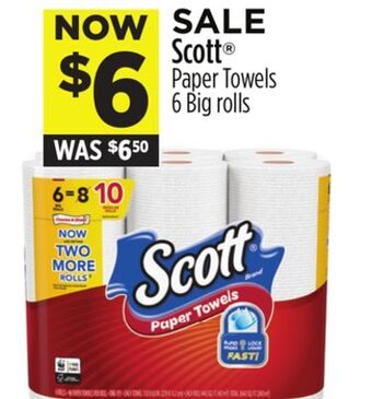 Dollar General Scott® paper towels offer