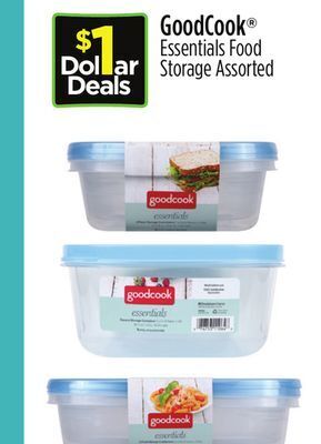 Dollar General Goodcook® essentials food storage offer