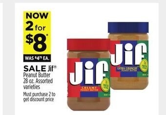 Dollar General Jif® peanut butter offer