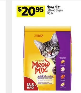 Dollar General Meow mix® cat food original offer