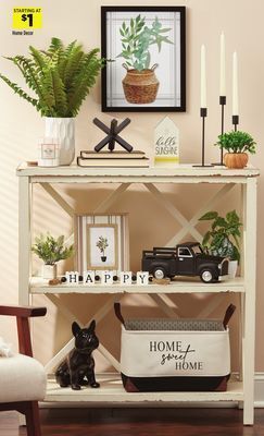 Dollar General Home decor offer