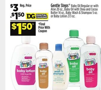 Dollar General Gentle steps® offer