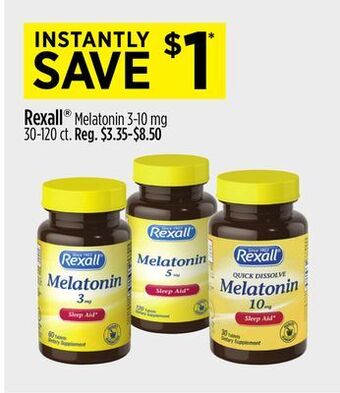 Dollar General Rexall® melatonin offer