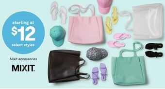 JC Penney Mixit accessories offer
