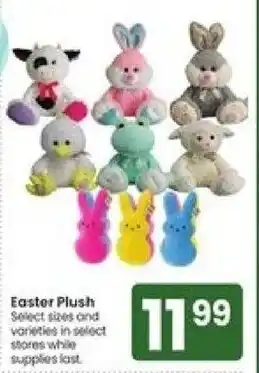 Shaw's Easter Plush offer