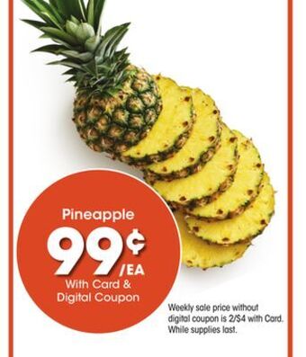 Kroger Pineapple offer