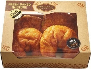 Kroger Fresh baked private selection butter croissants offer