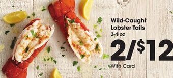 Kroger Wild-caught lobster tails offer