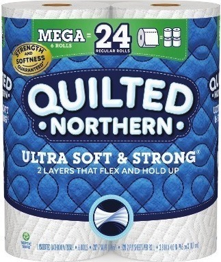 Kroger Quilted northern bath tissue offer