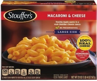 Kroger Stouffer's large size entree offer