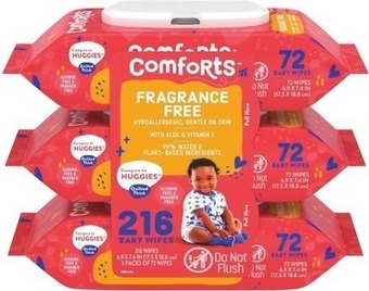 Kroger Comforts baby wipes offer