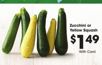Kroger Zucchini or yellow squash offer