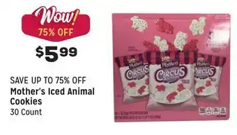 Grocery Outlet Iced animal cookies offer