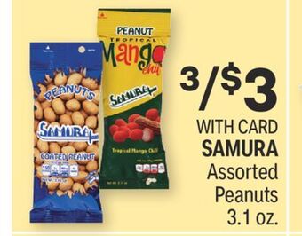 CVS Samura assorted peanuts 3.1 oz. offer