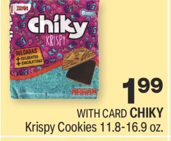 CVS Chiky krispy cookies 11.8-16.9 oz. offer