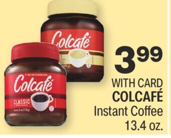 CVS Colcafé instant coffee 13.4 oz. offer
