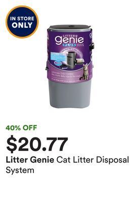 Petco Cat litter disposal system offer