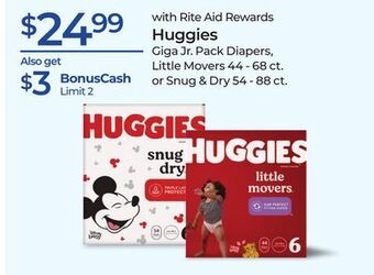 Rite Aid Huggies offer