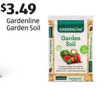 Aldi Gardenline garden soil offer