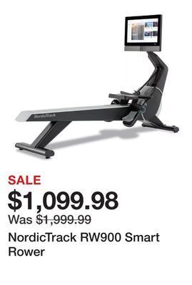 Dick's Sporting Goods Nordictrack rw900 smart rower offer