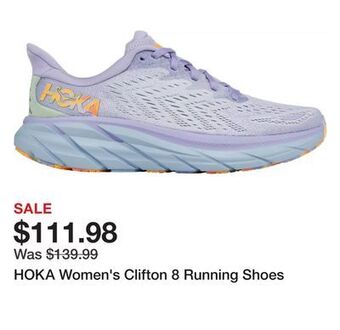 Dick's Sporting Goods Hoka women's clifton 8 running shoes offer