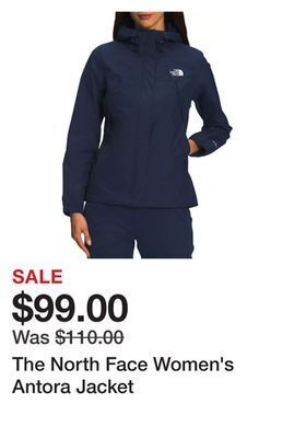 Dick's Sporting Goods The north face women's antora jacket offer