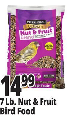 Ocean State Job Lot Pennington ultimate nut & fruit blend wild bird seed, 7 lbs offer