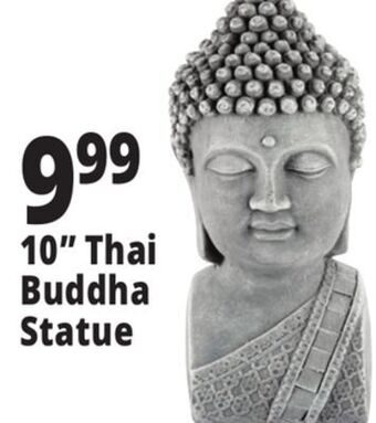Ocean State Job Lot 10 thai buddha statue offer