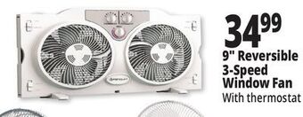 Ocean State Job Lot Penguin 9 twin window fan offer
