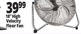 Ocean State Job Lot 18 high velocity floor fan offer