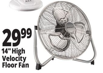 Ocean State Job Lot Penguin high velocity floor fan, 14 offer