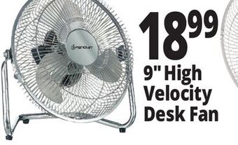 Ocean State Job Lot Penguin 9 high velocity floor fan offer