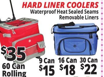 Ocean State Job Lot Hard liner coolers offer