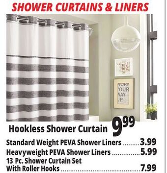 Ocean State Job Lot Shower curtains & liners offer