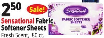 Ocean State Job Lot Sensational fabric softener sheets offer